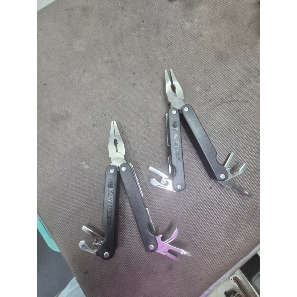 Pocket Multi Tool‎ Pliers Screwdriver Opener Gadget Survival Camping Lot of 2